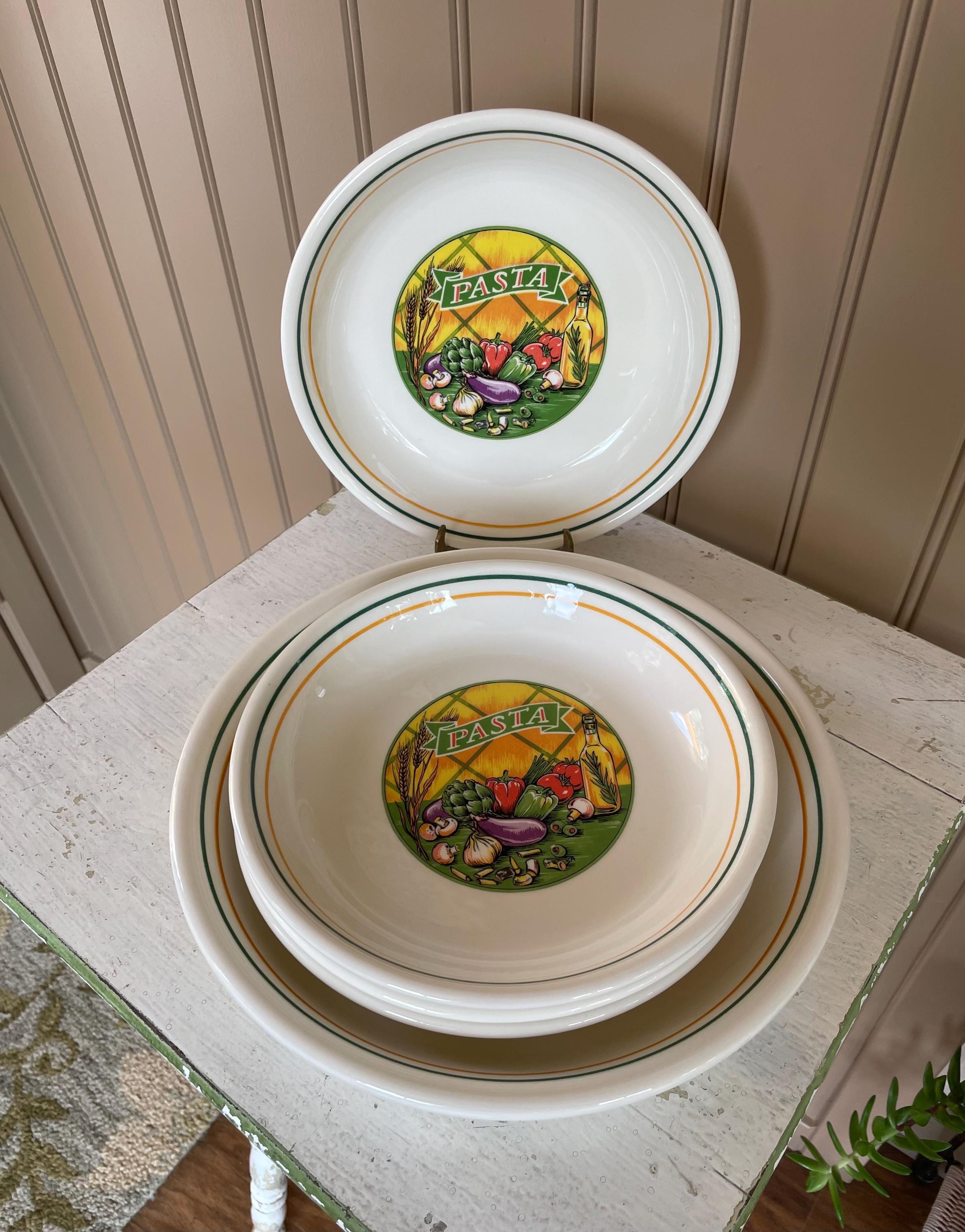 Ironstone Pasta Bowls