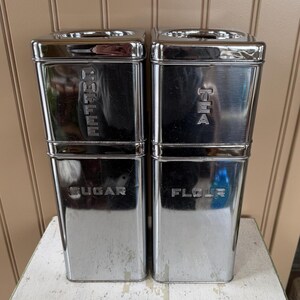 Lincoln Beautyware Canisters - Etsy