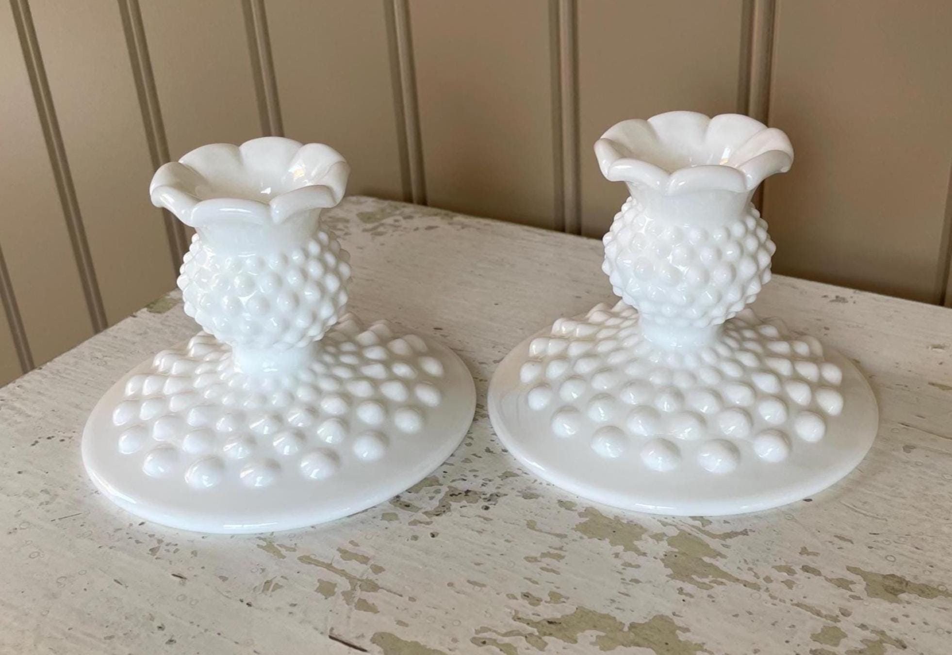 Fenton Two Way Candle Holders - Etsy