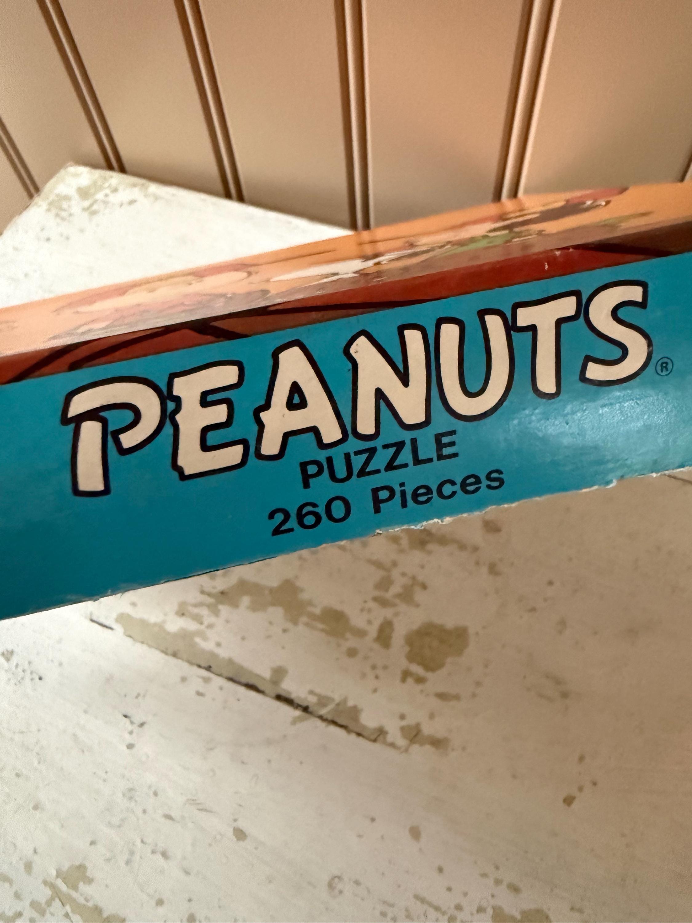 1958 Peanuts 260 Piece Puzzle Milton Bradley Charles Schulz