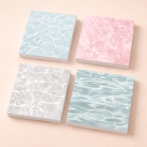 Blocchi note adesive Pastel Wave - Set da 4