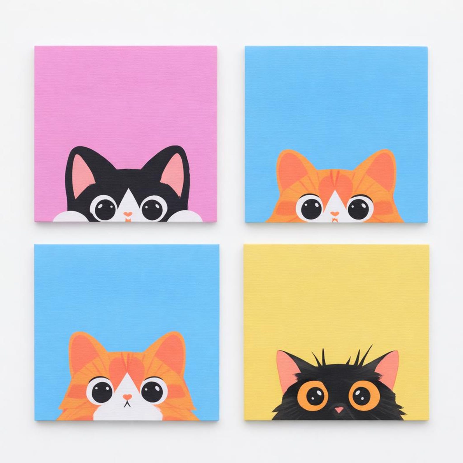 Cute Cat Sticky Notes Set – Kawaii Planner Accessories - Etsy