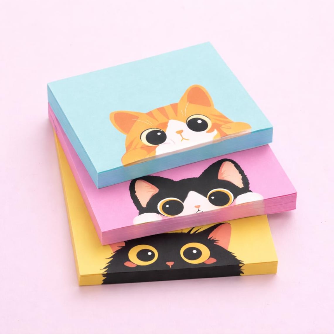 Cute Cat Sticky Notes Set – Kawaii Planner Accessories - Etsy