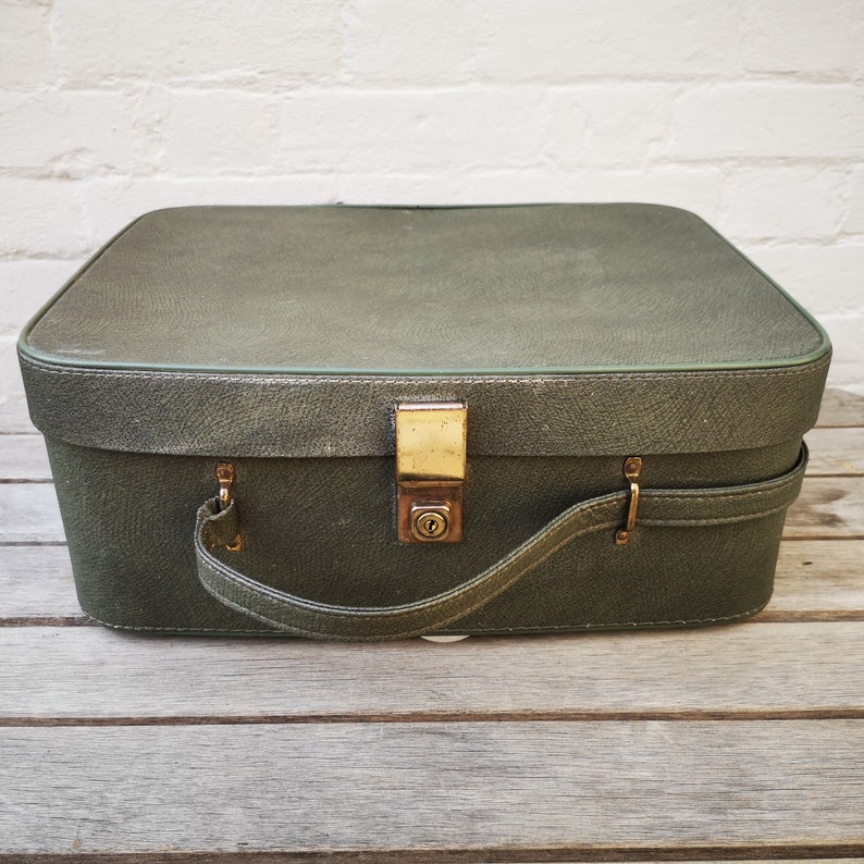 vintage overnight suitcase
