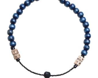 Royal Blue African Chocker