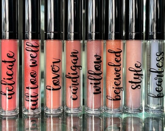 Custom Song Title Lip Gloss: Personalized Music Gift