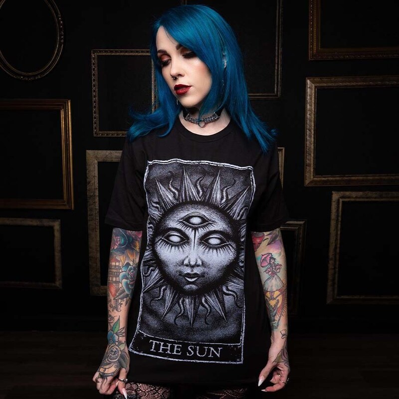 Gothic Streetwear Graphic Cotton T-shirt main image 1