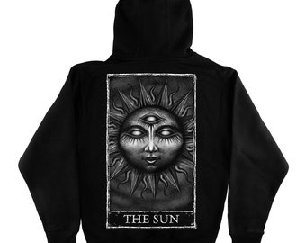 The Sun Tarot Card Zip Up