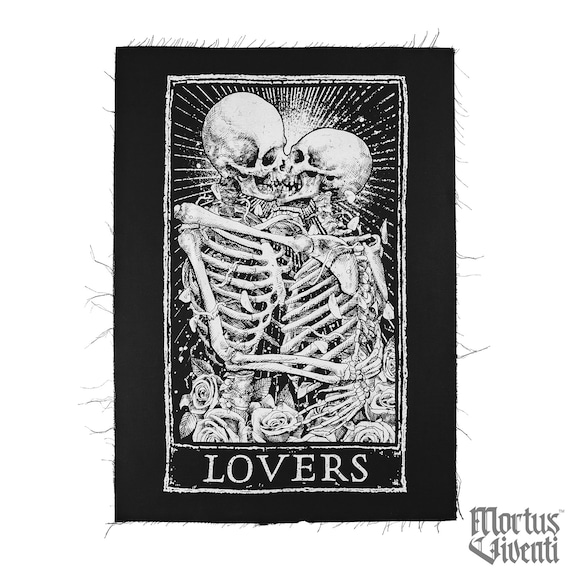Lovers Tarot Card Large Patch