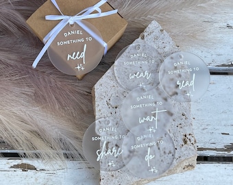 Christmas Gift Tags | Something To Wear, Want, Need, Read | Sets Bundle | | Xmas Presents, Gifts