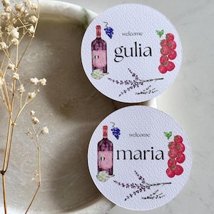 Italian Place Cards | Mediterranean | Name Cards | Wedding, Hens Party, Bridal Shower | Birthday Party, Seating Chart | Dolce Vita