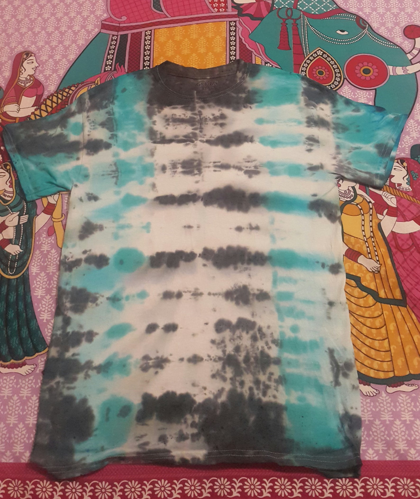 faded tie dye