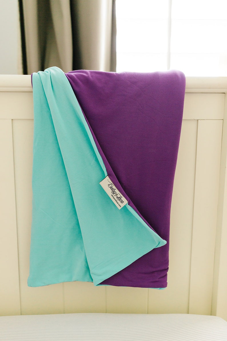 Luxury Snuggle Blankets Reversible Blankets 2 Tone Color Etsy