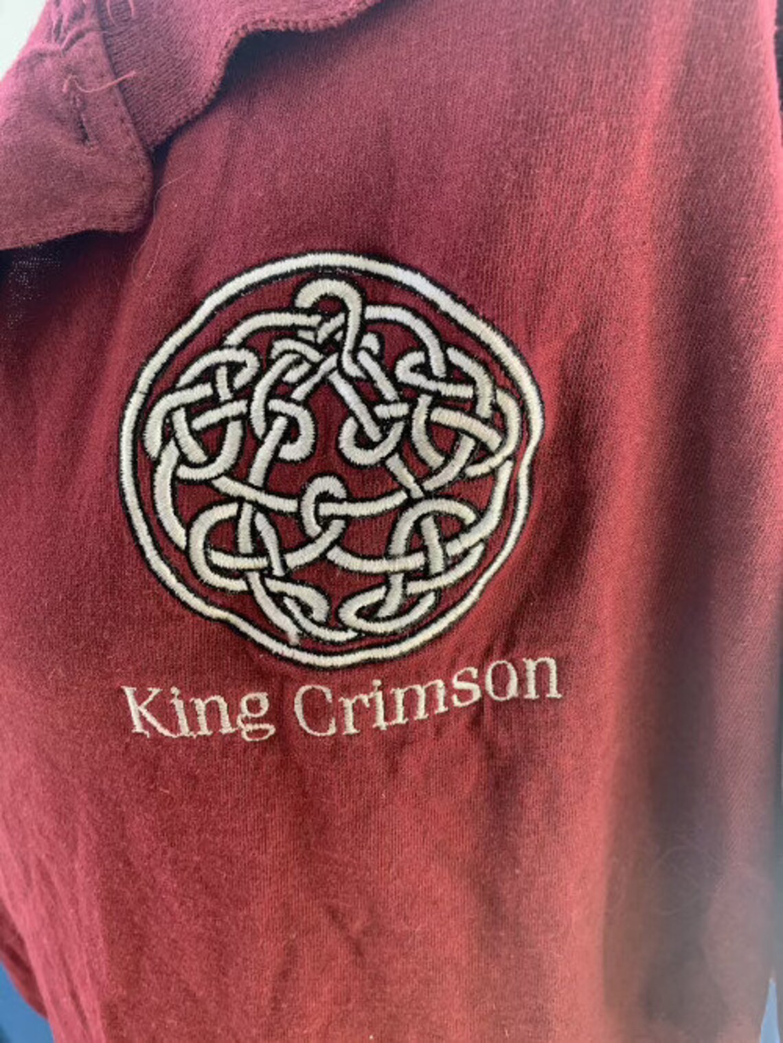 Sz XL vintage RARE King Crimson Discipline shirt polo Etsy