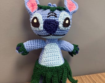 Handmade Amigurumi Stitch Doll
