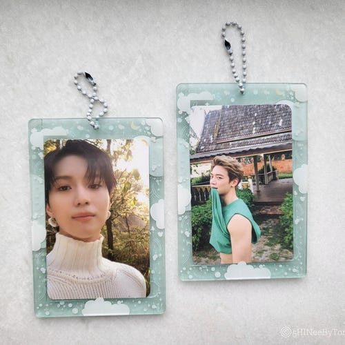 Shinee Jonghyun Acrylic Photocard Holder | Pc Keychain |kpop