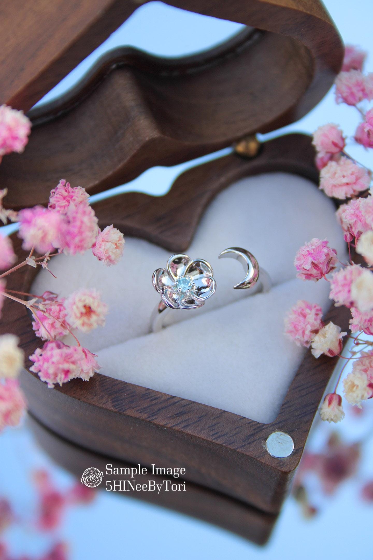 SHINee JONGHYUN ジョンヒョン バースデーリング USA Excluded* Shinee Jonghyun - Diphylleia Grayi | Sterling Silver