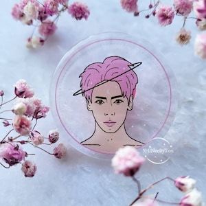 SHINee Jonghyun Acrylic Pin - Birthday - Shawol SHINee World Accessories Merch