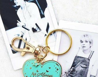 USA Excluded* SHINee - Jonghyun  "As Always, I Need You" Key ring - Bag Charm