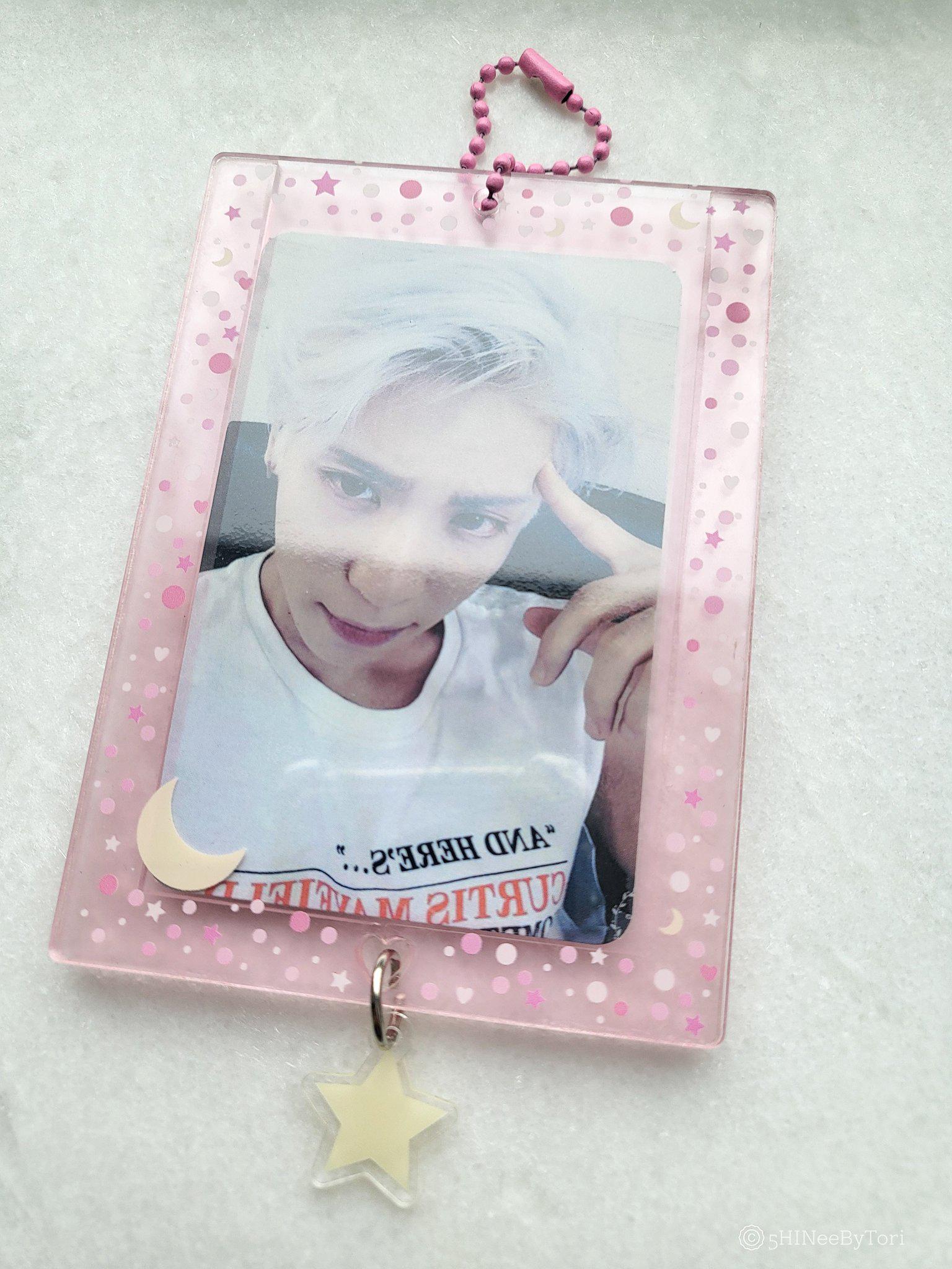 Shinee Jonghyun Acrylic Photocard Holder | Pc Keychain |kpop