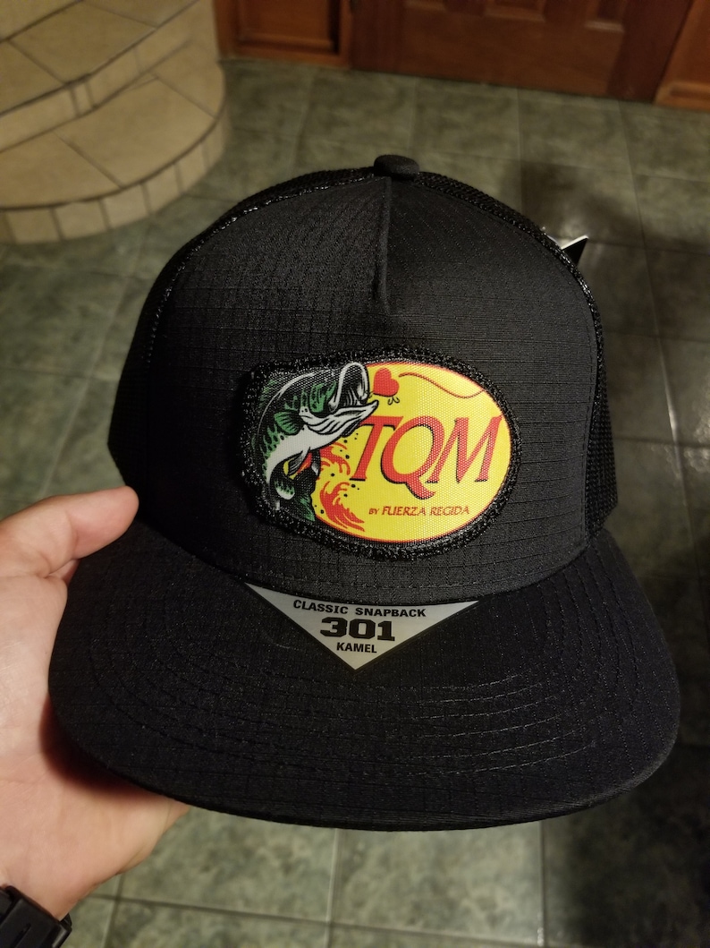Fuerza Regida Tqm Gorra Del Pescado Gorra Belica Snapback Hat Etsy