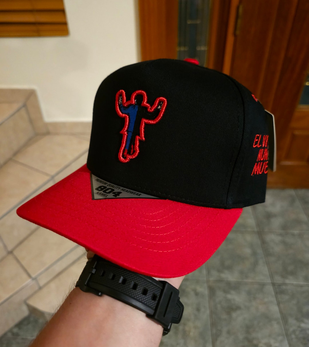 El Chino Antrax Belico Snapback Hat Black Culiacan Sinaloa Mayiza ...