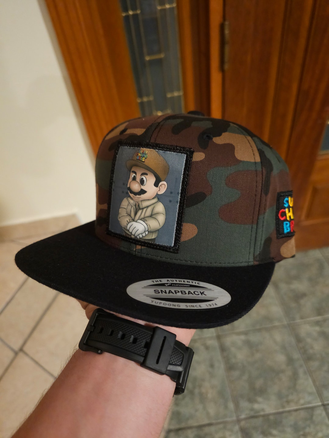 El Del Sombrero Snapback Hat Black Mayiza Chapiza Jgl Mayo Zambada ...