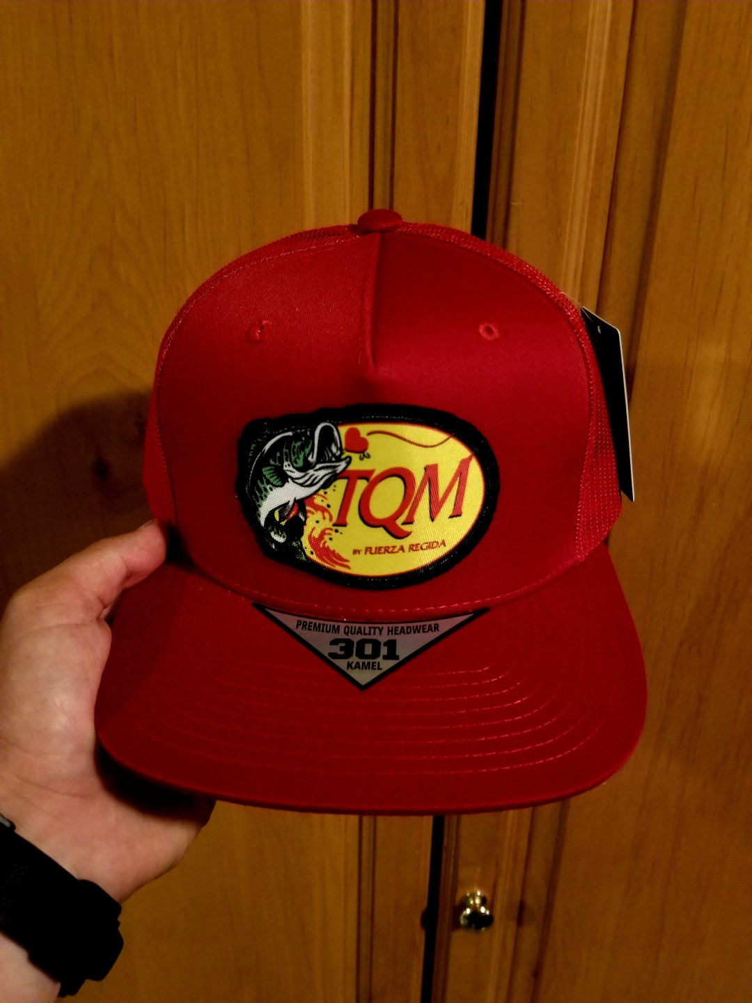 Fuerza Regida Tqm Gorra Del Pescado Gorra Belica Snapback Hat Etsy