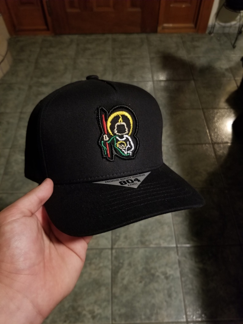 San Judas Gorra Belica Mexico Flag St Jude Snapback Hat - Etsy