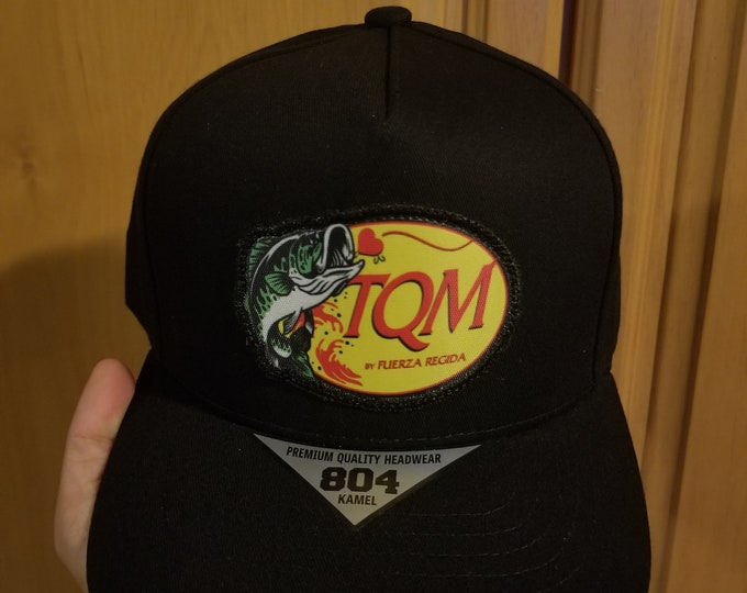 Fuerza Regida Tqm Gorra Del Pescado Gorra Belica Snapback Hat Etsy