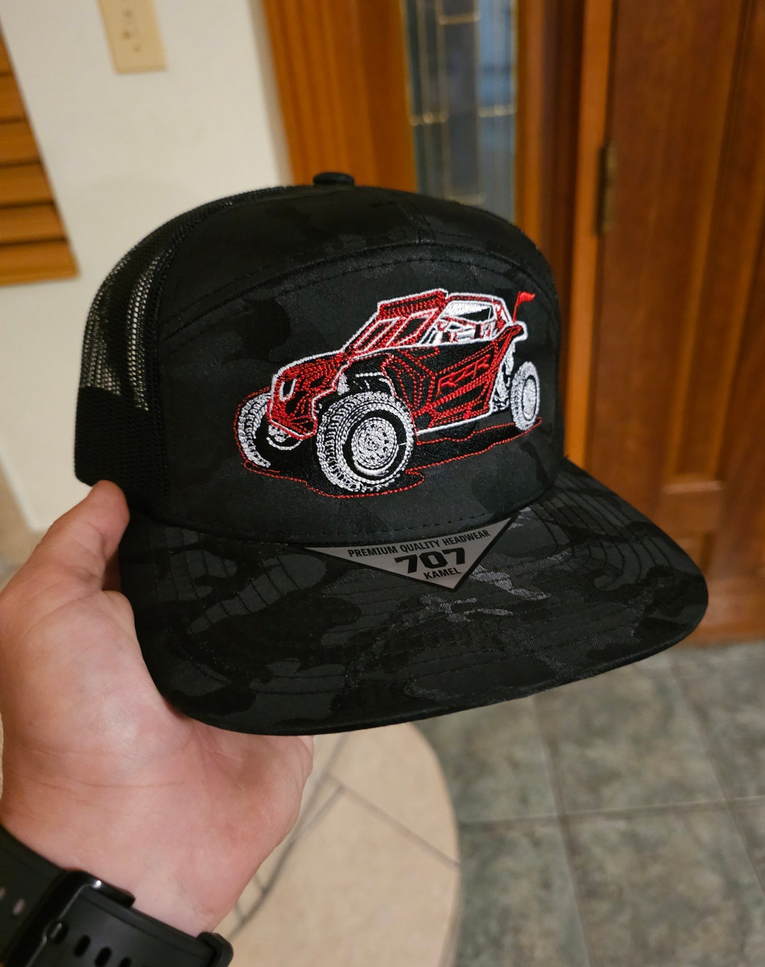 Trucking Hat Canam off Road Rzr Snapback Hat Gorra Belica Belico