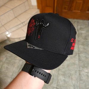 El Chino Antrax Belico Snapback Hat Black Culiacan Sinaloa Mayiza ...