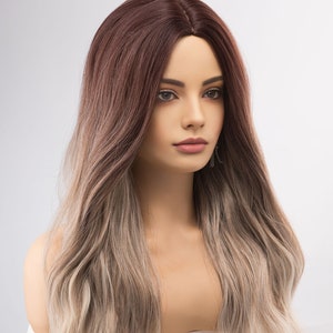 Ash Blonde Wig Blonde Ombre Wig Balayage Blonde wig Her Wig Closet Nova