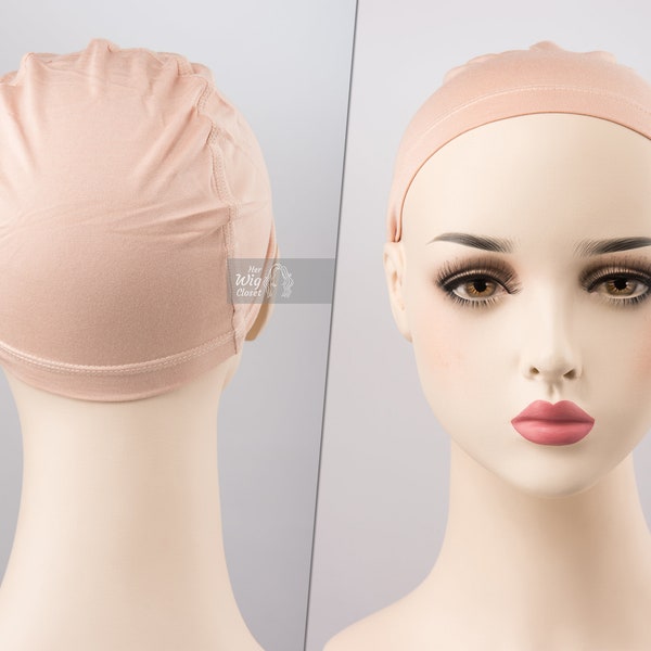 Bambus Perückenkappe Bambus Perückenzwischenlage bei Haarausfall Soft Cap für Chemo-Hut-Einlage für Alopezie Perückenkappe Soft