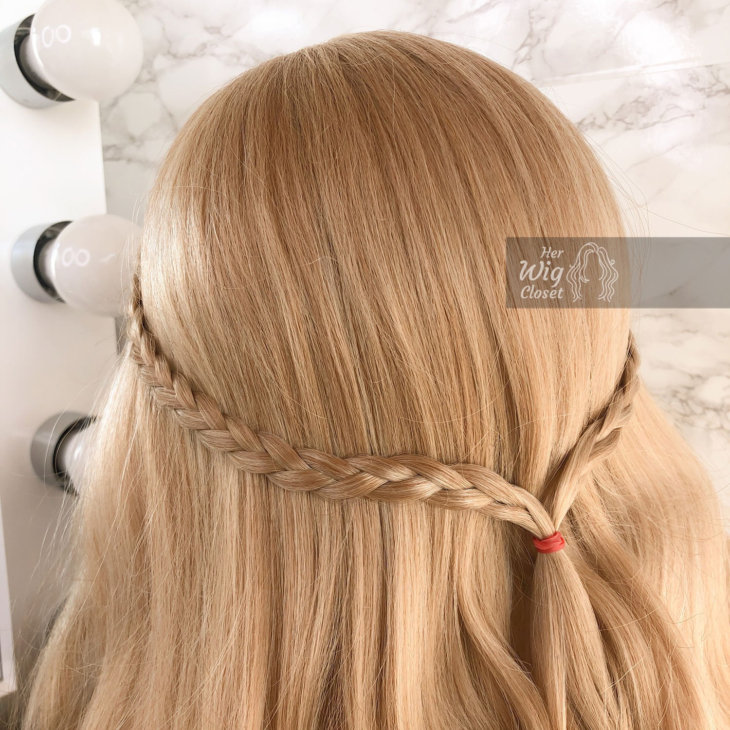 Parrucca Corta Ondulata Bionda BESTUNG - Capelli Sintetici Naturali Con Frangia, Per Costume E Quotidiano - Foto 2