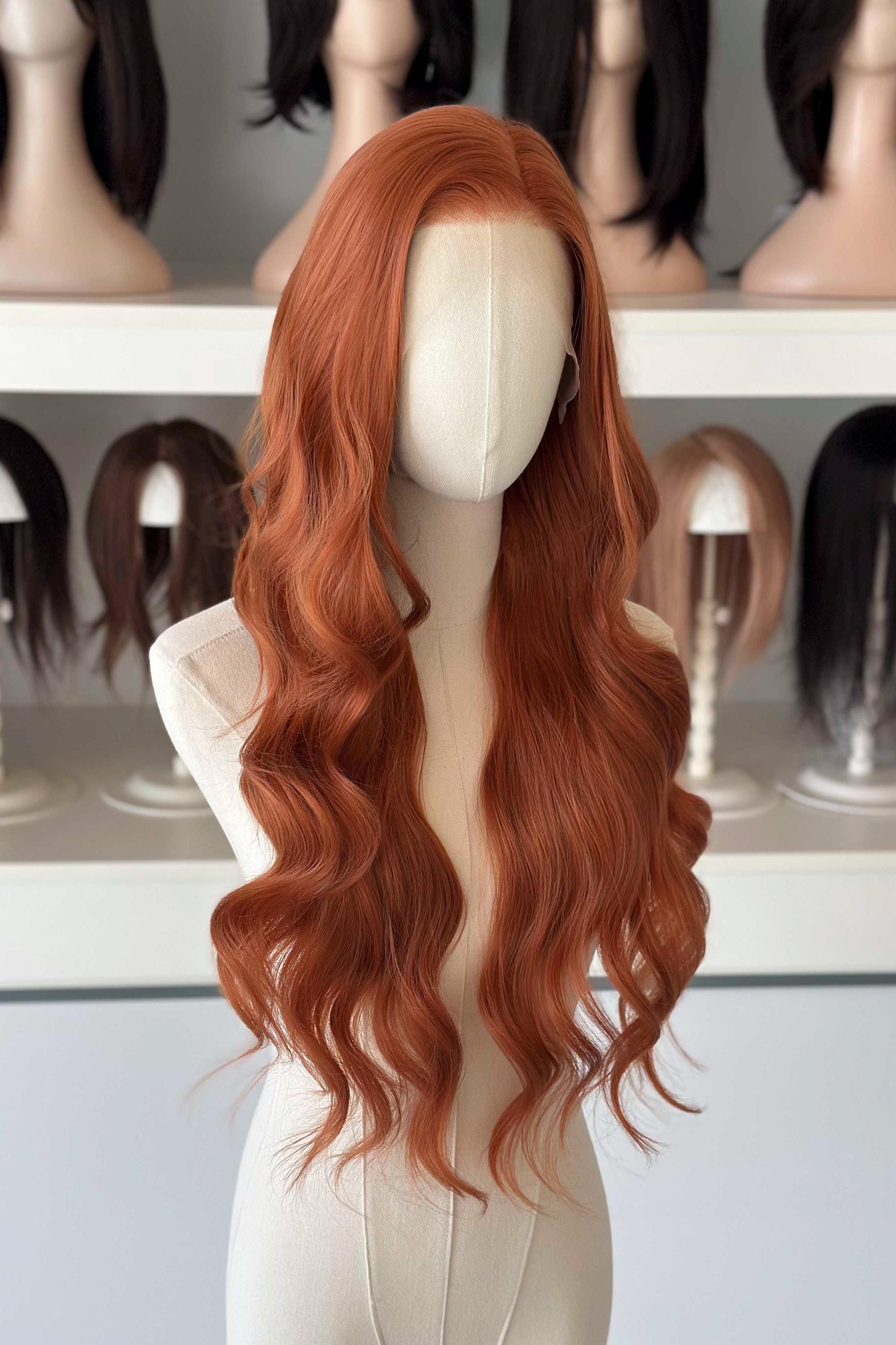 PERRUQUE 100% cheveux naturels T1 (18 cm) pour POUPÉE ANCIENNE