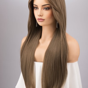 Crisp Ash Brown Wig Abstract Photography Crisp Ash Brown Wig Abstract Photography