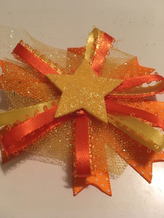 Golden Sunburst Fancy Hair Clip Golden Sunburst Fancy Hair Clip