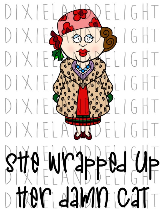 Christmas vacation funnt aunt bethany file wrapped upher | Etsy