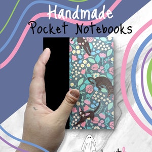 Studio Ghibli // Handmade Pocket Notebook/ Journal ~ Set of 3~ image 3