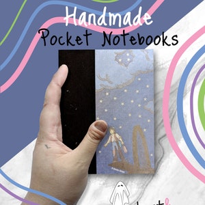 Studio Ghibli // Handmade Pocket Notebook/ Journal ~ Set of 3~ image 5
