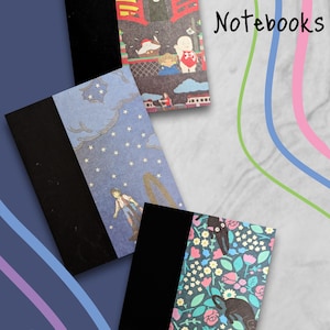 Studio Ghibli // Handmade Pocket Notebook/ Journal ~ Set of 3~ image 2