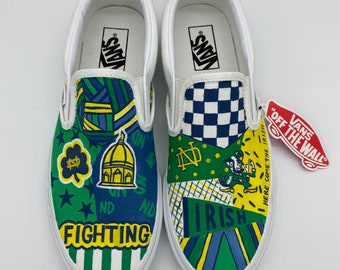 custom notre dame shoes