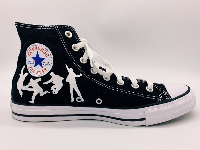 Hand Painted the Beatles Converse - Etsy Denmark