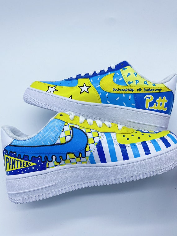 Nike Air Force 1 Low Green Monarch Butterfly Fun Custom Shoes All Sizes Kids