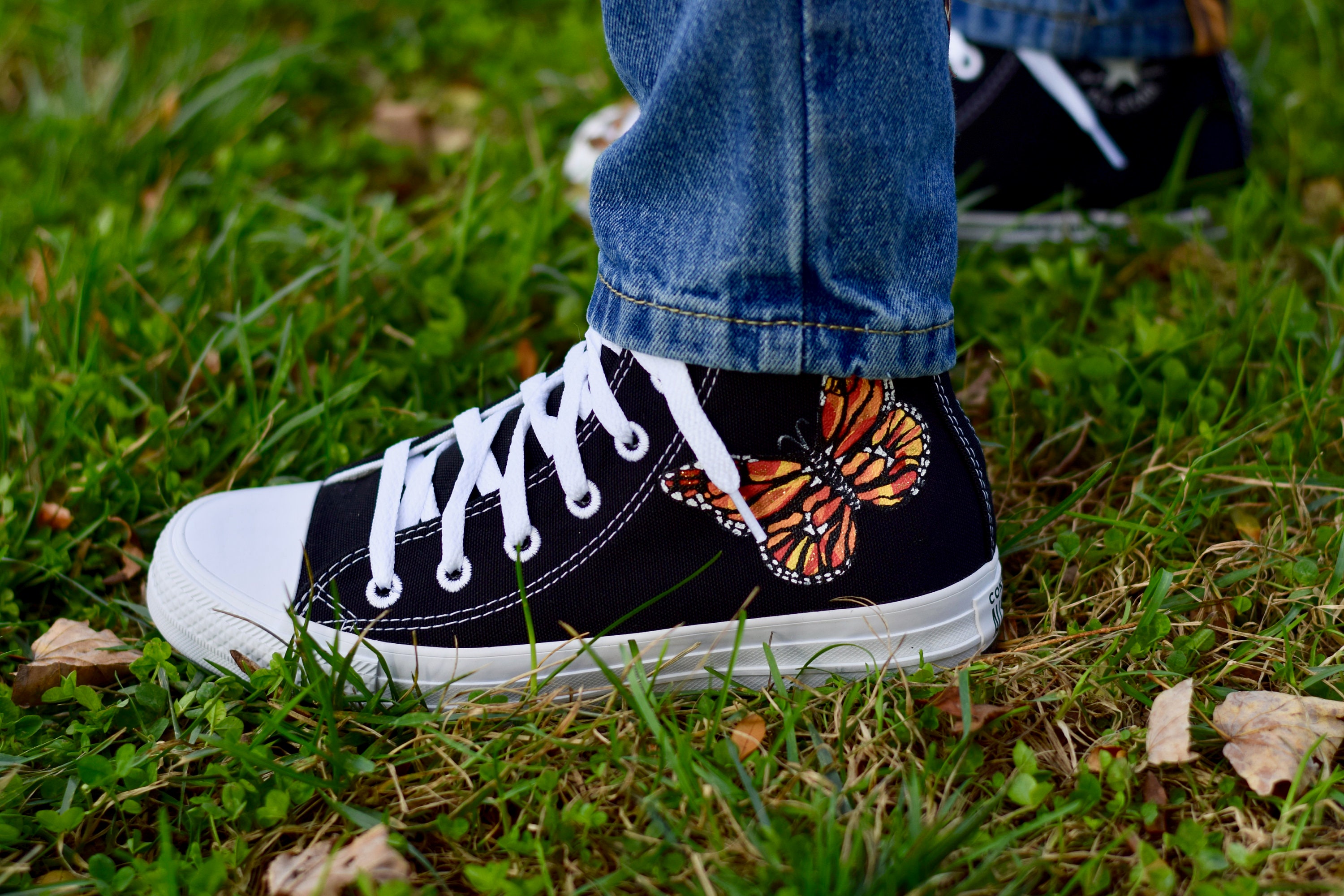 butterfly converse womens