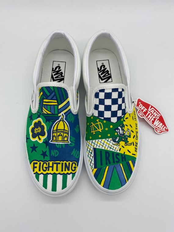 vans slip on dame