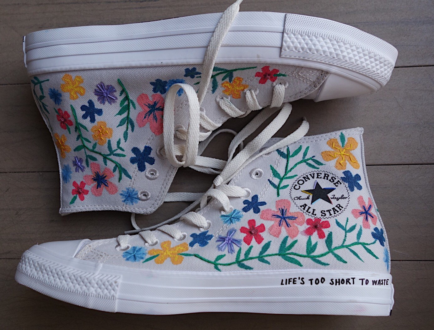 embroidered flower vans