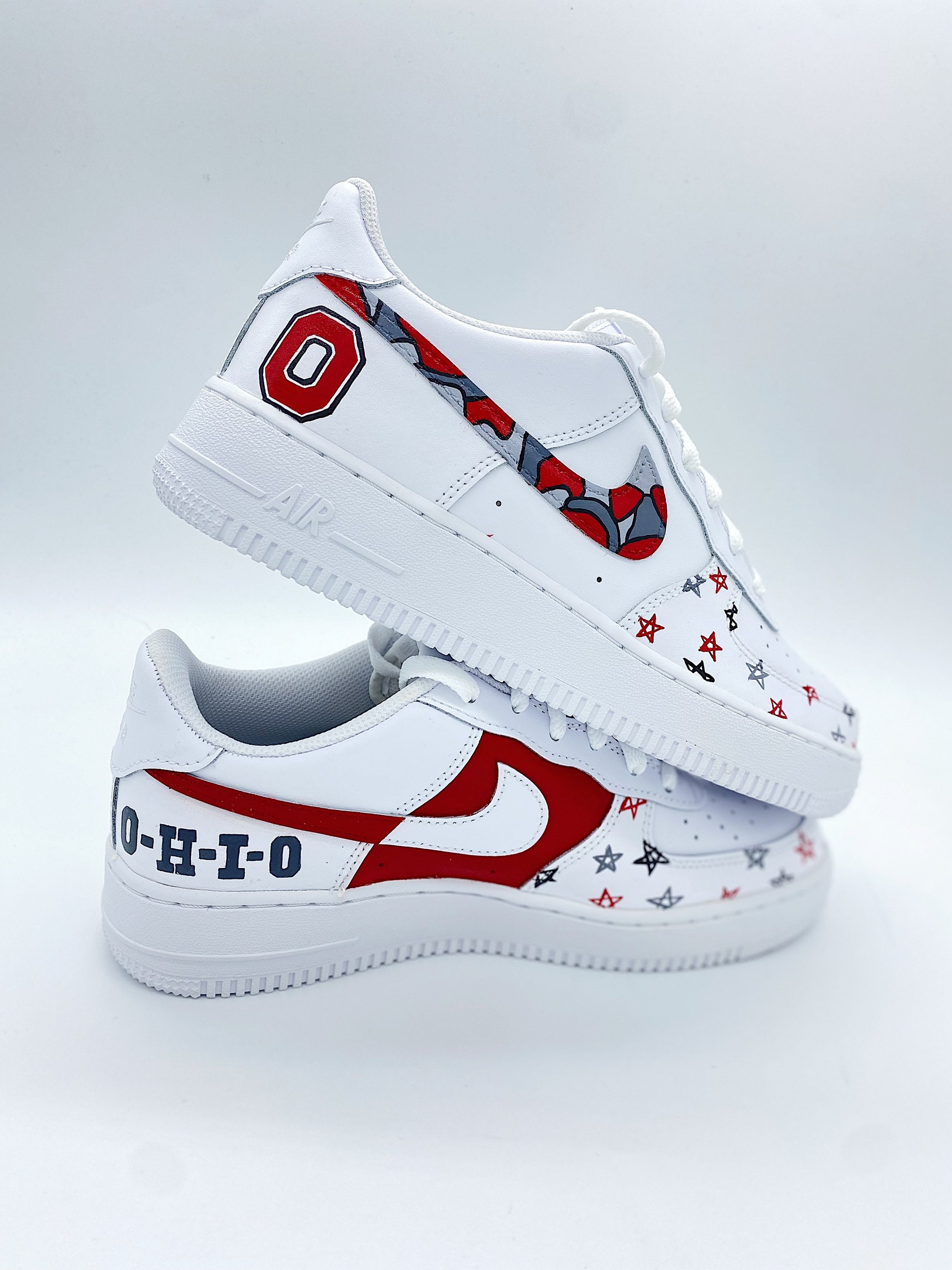 Custom Air Force 1 LV Supreme  Nike air force sneaker, Custom painted  shoes, Custom air force 1