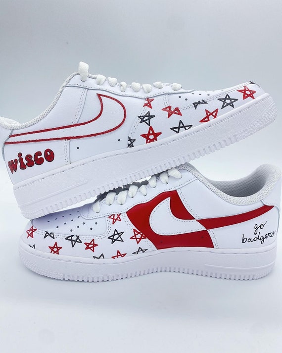 Dripping Louis Vuitton x Supreme Nike Air Force 1's. *If you would like a  different va…